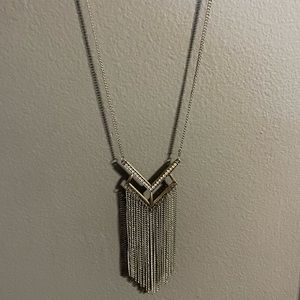 Long Decorative Necklace w/ Tassel